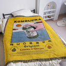 Axyaa Kombucha Cartoon Throw Blanket Blanket - All Seasons 130x160cm