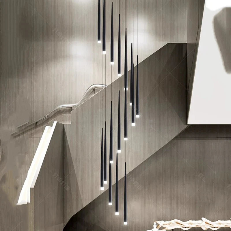 Axyaa Modern LED Pendant Light Chandeliers for Living & Dining Room Lighting