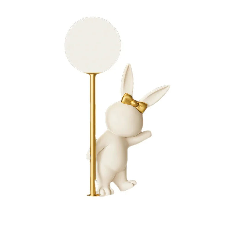 Axya Bunny Lamp: Nordic Luxury Night Light for Bedroom Atmosphere