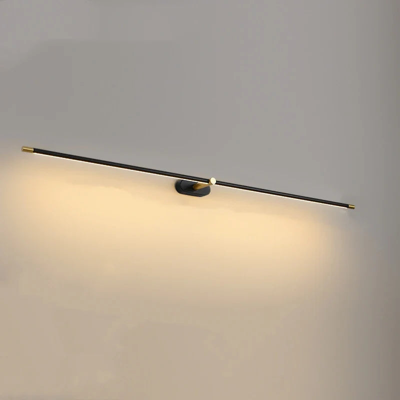 Axyaa Slim Wall Sconce Lamps Mirror Bathroom Bedroom Bedside Ceiling Light