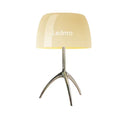 Nordic Glass Three Leg LED Desk Lamp for Study, Bedroom, Living Room by Axyaa