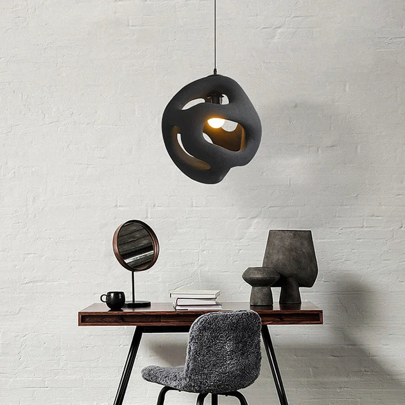 Axyaa Nordic Wabi-Sabi Pendant Light for Home Decor and Dining Room