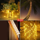 Axyaa Solar LED Fairy Lights for Outdoor Christmas Decor