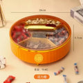 Axyaa High-End Rotating Sugar Box & Snack Storage with Dried Fruit Plate