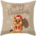 Axyaa Cute Animal Christmas Pillow Case for Home Sofa Chair Decor