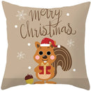 Axyaa Cute Animal Christmas Pillow Case for Home Sofa Chair Decor