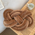 Axyaa Big Knot Pillow Ball: Handmade Plush Cushion for Home Decor & Gifting