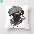 PUG Dog Cushion Cover 45 X 45 Pillow Case - Axyaa Brand