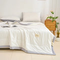 Axyaa Class A Washed Cotton Hemming Quilt Core - Machine Washable, Student Dormitory & Household