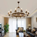 Axyaa Vintage Chandelier Restaurant Personalized Clothing Private Rooms Industrial Living Room Lighting