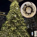 Axyaa Dark Green LED Firecracker Light with 8 Flashing Modes: Christmas Tree Bedroom Ceiling Decor