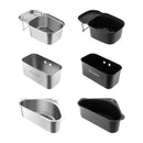 Axyaa Stainless Steel Drain Rack with Sponge Holder & Fruit Drainer