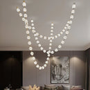 Axyaa Custom Premium Pendant Lights for Duplex Hotels, Villas and Lobby Stair Lighting