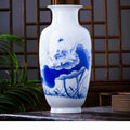 Axyaa Chinese Ceramic Vase Ornaments for Office, Home, Store Decor & Furnishing