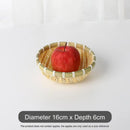 Axyaa Handmade Pastoral Fruit Snack Basket: Durable Storage with Exquisite Drainage