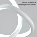Axyaa Nordic LED Pendant Light for Indoor Ceiling Lighting in Bedroom, Living, Dining