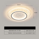 Axyaa Starlight Acrylic LED Ceiling Light for Bedroom, Living Room, Dining Room