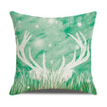 Axyaa Gold Elk Modern Pillowcase Cover for Customizable Bedside Decor