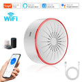 Axyaa Smart Home Security System with Sound and Light Siren, Sensor Detector for Alexa Google Home