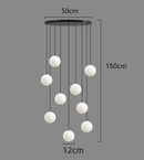 Axyaa LED Ceiling Lamp Chandelier for Modern Bedroom and Dining Room
