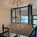 Axyaa Pearl Chandelier: Elegant Crystal Light for Home Decor & Luxury Lighting