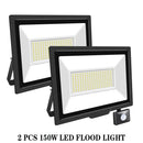 Axyaa Induction LED Flood Light with Adjustable PIR Sensor - Outdoor Floodlight