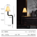 Axyaa Classical Wood Table Lamp LED Desk Light for Study Bedroom