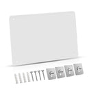 Axyaa Metal Magnetic Bulletin Board for Home Display Souvenirs, Photos & Notes