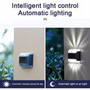 Axyaa Solar LED Garden Wall Light: Waterproof, Smart Sensor, Outdoor Decor for Courtyard, Balcony