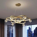 Axyaa Modern LED Pendant Chandelier for Dining Room Ceiling Lighting