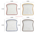Axyaa Ceramic Breakfast Plate - Elegant Dish for Toast, Bread, Baked Food & Snacks
