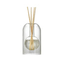 Axyaa Clear Glass Aromatherapy Diffuser Bottle with Reed Sticks & Essential Oil Storage