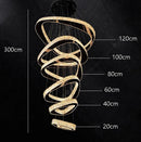 Axyaa Modern LED Pendant Chandeliers for Living and Dining Rooms