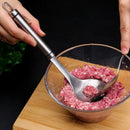 Axyaa Stainless Steel Meatballs Maker Spoon with Non-Stick Coating