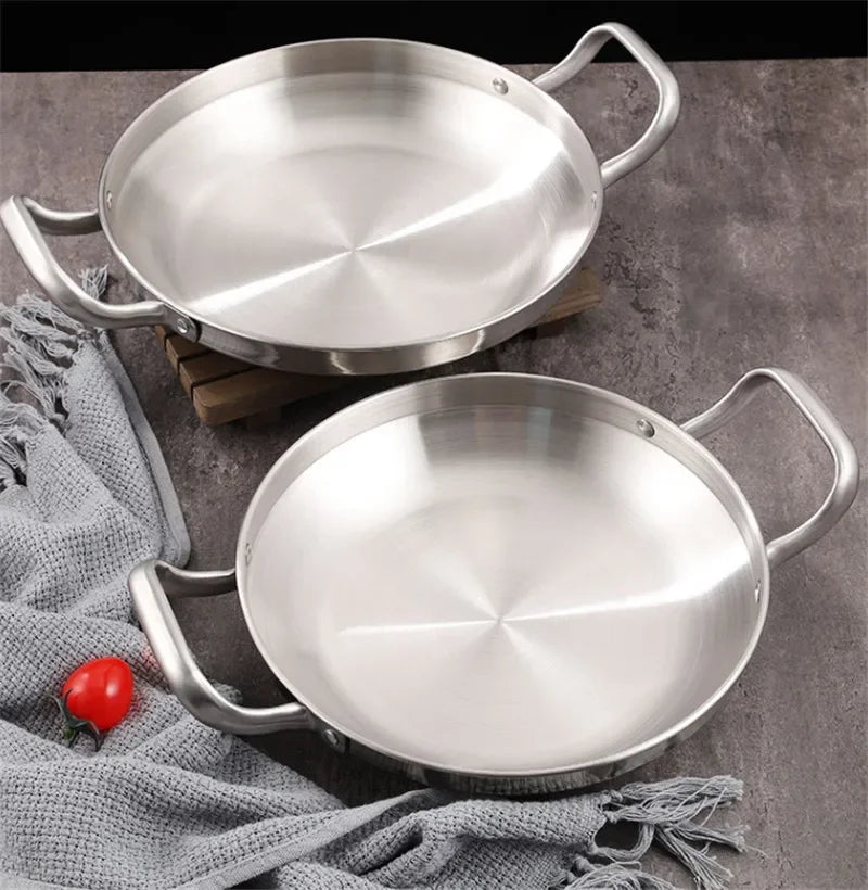 Axya Golden Seafood Rice Pan with Handle