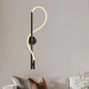 Axya Minimalist Bedside Wall Lamp for Luxurious & Creative Living Room Decor