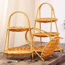 Axyaa Handwoven Bread Basket Fruit Tray Storage Basket - 5 Styles