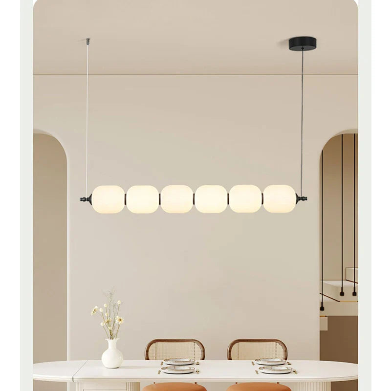 Axyaa White LED Pendant Light for Modern Spaces
