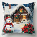 Christmas Snow View Pillowcase - Axyaa Branded Cozy Home Decor