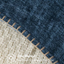 Axyaa Chenille Cushion Cover 45x45CM: Luxury Velvet Pillow for Sofa & Living Room
