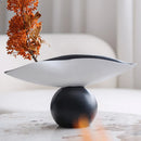 Axyaa Spherical Tray Resin Floral Vase Geometric Home Decor Ornaments