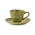 Axyaa Petal Shape Ceramic Coffee Mug Set, 230ml