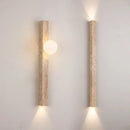 Axyaa Travertine Long Wall Sconce Lamp - Atmosphere Lighting for Living Room Bedroom