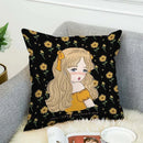 Axyaa Decorative Pillowcases for Sofa and Car, Fall-Inspired Design