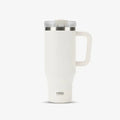 Axyaa Stainless Steel Insulated Coffee Cup with Handle, Large Capacity for Travel