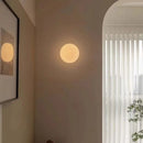 Axyaa Glass Ball LED Wall Lamp: Modern Bedroom Living Room Decor Minimalist Sconce