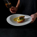 Axyaa Ceramic Salad Plate Set for Hotel Artistic Dining Experience