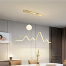 Axyaa Modern LED Dining Table Pendant Light - Designer Hanging Lamp for Home Decor