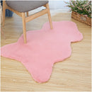 Axyaa Soft Plush Faux Rabbit Fur Carpet for Modern Home Decor