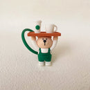 Axyaa Silicone Bear Straw Covers for 7-8mm Cups